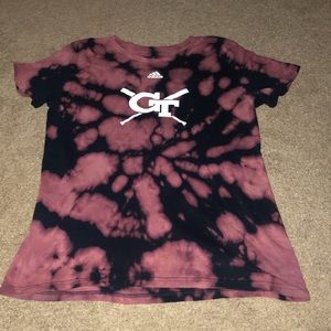 Georgia Tech bleached tee.